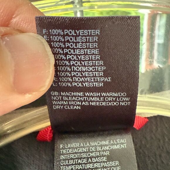 The North Face Full Zip Black Fleece Hoodie. Women’s L - Picture 7 of 7